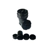 ST-02 PLASTİK GRINDER 4 Kat Tutun Baharat Öğütücü Parçalayıcı Mıknatıslı Gırgır