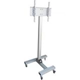 St-4590T 32”-49” Lcd, Led,Plazma Tv Tekerlekli Mobil Stand - Siyah Renk