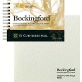 St Cuthberts Mill Bockingford Spiralli Suluboya Defteri Rough 300 gr 180x130mm 12 yp
