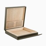 St Dupont 001356 Yeşil Seyahat Humidor Puro Kutusu
