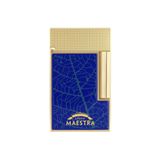 St Dupont C16095 Ligne 2 Partagas Mavi-Sarı Çakmak