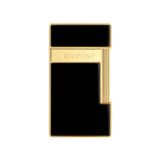 St. Dupont S.T. Dupont Lacquered Slimmy Siyah Puro Çakmağı 28222 - TR8439