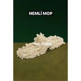 St. Morritz 1 Adet 60 cm Nemli Mop Extra Nem Alıcı Pamuklu Otel Temizlik Yer Kurulama Mop