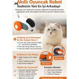 St. Morritz 1 Adet Robot Oyuncak Kedi Oyuncağı Tekerlekli Stil Robot Kedi Oyuncağı