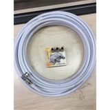 St. Morritz 15 Metre Uydu Anten Kablosu ve 2'li Tv Splitter Seti