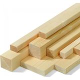 St. Morritz (1,5x1,5 cm x 150 cm 11 Adet) Köknar (Göknar) Kereste Çıta Taslak Tahta ve Ahşap Blok - 1,5 x 1,5 cm
