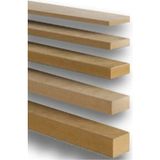 St. Morritz (1,5x5 cm x 25 cm 6 Adet) Mdf Çıta Duvar Kapak Çıtası Ahşap Çıta - 1,5 x 5 cm
