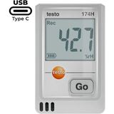 St. Morritz 174H Usb-C Girişli Sıcaklık ve Nem Kayıt Datalogger Cihazı | Beyaz