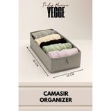 St. Morritz 2 Adet Çekmece ve Dolap Içi Düzenleyici, Raf Düzenleyici, 40X18X10 Çorap ve Çamaşır Organizer