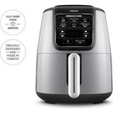 St. Morritz 2'si Bir Arada Konuşan Airfryer, Gri Renk, Hızlı ve Sağlıklı Pişirme