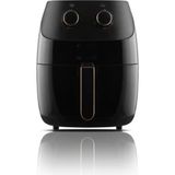 St. Morritz 5.5 Litre Kapasiteli Büyük Boy Airfryer 3 Yıl Garantili Siyah