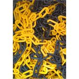St. Morritz 6 mm Plastik Zincir 10 Metre Sarı Siyah