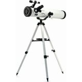 St. Morritz 76/700 Profesyonel Aynalı Uzay Teleskopu - Beyaz Hd Optik Set