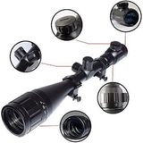 St. Morritz 8-32X50AOEG Taktik Çift Işık Kırmızı Yeşil Kaynaklı Zoomlu Avcılık Nışan Tfek Dürbün