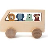St. Morritz - Ahşap Hayvan Otobüsü Oyuncak