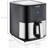 St. Morritz Air Max Airfryer 6.5 Litre Xxl -Yeni Ürün- - Siyah