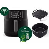 St. Morritz Airfryer 5000 Serisi Xxl Connected Rapid Air Teknolojisi 2000 Watt - Beyaz