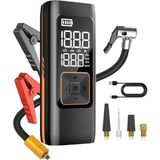 St. Morritz Akü Takviye Jump Starter 8000MAH Araç Marş Basma Cihazı Takviye Kompresör Lastik Şişirme Hav - 100 cm