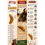 St. Morritz Banamoo Sesli, Kumaş Peluş Kedi Oyuncağı Matatabi Içerikli (Kedi Nanesi/otu Içermez)