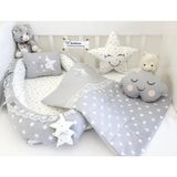 St. Morritz Bigstar Serisi Gri Babynest Set