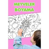 St. Morritz Boyama Neşeli Meyveler Eğlenceli Tatil Etkinlik Aktivite Dev Boyama Kağıdı