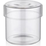 St. Morritz Clear Cam Kavanoz Yuvarlak 13X11 cm