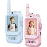 St. Morritz Çocuk Telsizi Video Walkie Talkie – Şarjlı Video Interkom Oyuncak, 2’li Paket