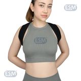 St. Morritz Comfort Black Bedensiz Dik Duruş Korsesi Kamburluk Sırt Omuz Korse Erkek Kadın Dik Durma Aparatı