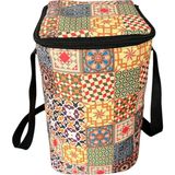 St. Morritz Desenli 9 Lt Termal Soğutucu Çanta -Sıcak Soğuk Tutan Yalıtımlı Outdoor Kamp Piknik Buzluk - -Olivine