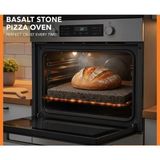 St. Morritz Doğal Bazalt Fırın Taşı - Kare (30X40CM) - Fırın Taşı, Pizza Taşı, Ekmek Taşı, Mangal Taşı