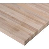 St. Morritz (Ebat 10X20 Cm-Kalınlık 18 Mm-1 Adet) Kayın Masif Panel Ahşap Plaka Tabaka - 10 x 20 cm