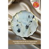 St. Morritz Elit Çay Kahve Kahvaltılık ve Sunum Tepsisi 38 cm
