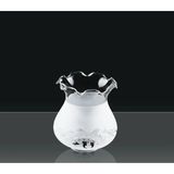 St. Morritz Fanus Mat Avize Camı, Boy 13 Cm, Çap 11 Cm, Beyaz, Şık ve Modern Tasarım - 0-Siyah