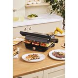 St. Morritz Gastro Grill Glass 2400W Tost ve Izgara Makinesi Walnut Brown 6 Dilim Kapasiteli - Kahverengi