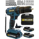 St. Morritz Germany Technology X-Rs 56 V 5 Ah Darbeli Çift Akülü Şarjlı Vidalama Matkap 27 Parça Set