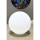 St. Morritz Globe Avize Camı 15CM Mat Beyaz - 0-Siyah