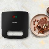 St. Morritz GM-7451 Tostini Mini Tost Makinesi Siyah