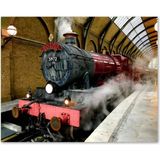 St. Morritz Harry Potter Hogwarts Express Buharlı Tren 1000 Parça Puzzle Yapboz Mdf(Ahşap)