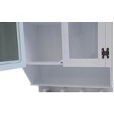 St. Morritz Hobi Adn 90351 Model Dekoratif Terek Ecza Dolap Mdf Parlak Beyaz Lake El Yapım