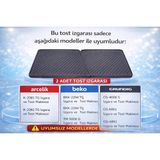 St. Morritz K 2381 Tg Tost Makinesi Için Granit Plaka (2 Adet Satışıdır) - Siyah