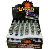 St. Morritz Lazer Kedi Köpek 3 Fonksiyonlu LED Işıklı Oyuncak ( Kaliteli ) 24 Adet