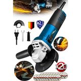 St. Morritz LGT1000 Bakır Sargılı 115 mm Avuç Içi Taşlama Kesme Spiral Makinesi 20 Taş Hediye