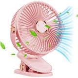 St. Morritz Mandallı Mini Şarjlı Fan Askılı Vantilatör Masaüstü Hava Serinletici