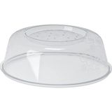 St. Morritz Mikrodalga Yanmaz Kapak Çap 26X9 cm Gıda Koruma Kapağı Polipropilen Plastik