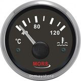 St. Morritz Mors Hararet Göstergesi Siyah Kadran 12-24 V Ø: 55 mm