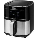 St. Morritz P700 7 Litre Xxl 8 Ön Ayar Programlı 1700W Yağsız Sıcak Hava Fritözü Airfryer - Siyah