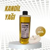 St. Morritz Point Care Sarı Kandil Yağı Kokusuz Dumansız Iç Mekan Gaz Lambası Yağı 400 ml + 1 Metre Fitil