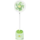 St. Morritz Şarjlı Mandallı Fan Mini Vantilatör Bebek Arabası Serinletici Mini Klima LED Işıklı