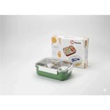 St. Morritz Sefer Tası 304 Çelik Bölmeli 620ML Yemek/ Beslenme Çantası