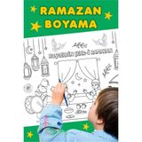 St. Morritz Sim Kids - Taşıtları Öğreniyorum Temalı Dev Boyama Aktivite Kağıdı - 2 Metre